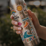 Tem Nhựa PVC Bóng Chống Nước - Bền Bỉ Gấp 10 Lần - Nâng Tầm Đẳng Cấp Shop Mỹ Phẩm