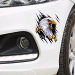 Decal tem dán Xe máy,tường,tủ,kính 15x20cm che vết xước chống nước chịu nắng hình đại bàng trang trí Nhãn Dán Sticker - Ảnh 2