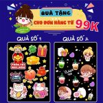 Poster decal hình CÀ PHÊ trang trí quán nước, dán tường, tủ kính, chống nước- A4 cắt sẵn chỉ cần lột dán Decor Đồng - Ảnh 2