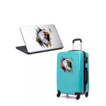 Decal tem dán Xe máy,tường,tủ,kính 15x20cm che vết xước chống nước chịu nắng hình đại bàng trang trí Nhãn Dán Sticker - Ảnh 3