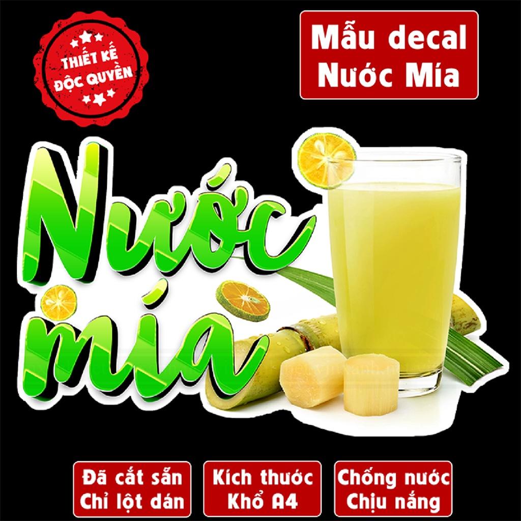 6b4710262ffe446982529f6207f56a42tplv-o3syd03w52-origin-jpeg.jpeg Decal NƯỚC MÍA trang trí quán nước, xe đẩy, dán tường, tủ kính,cao cấp chống nước- A4 cắt sẵn chỉ cần lột dán Decor Đồng - Ảnh 1