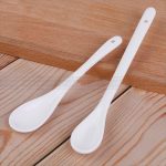 Thìa sứ trắng cà phê- muỗng gốm sứ trắng cao cấp dài 10cm - Ảnh 6