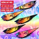 Decal PVC chống thấm nước, chống phai màu 3D cho xe máy Ô TÔ, kích thước 29cm - Nhãn Dán, Sticker - Ảnh 2