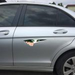 Decal tem dán xe máy oto 3D che vết xước, chống nước, chống bay màu, 29cm - Ảnh 5