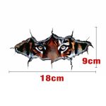 Decal Cao Cấp Tem Sticker Dán Trang Trí Xe Máy, ôtô Xe Điện, Laptop  Chất Liệu PVC 5 Lớp Chống Nước, Chống Bay Màu 18cm - Ảnh 6