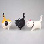 HÀNG CÓ SẴN-Mô hình mèo cute bộ 3 con trang trí PC, bàn học cực cute hột me Decor Decor Phòng - Ảnh 8