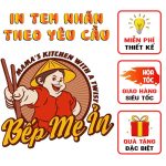 HỎA TỐC In tem nhãn giấy, sticker, decal trong, decal nhựa chống nước CÓ NHẬN SỐ LƯỢNG ÍT, hỗ trợ thiết kế theo yêu cầu - Ảnh 3