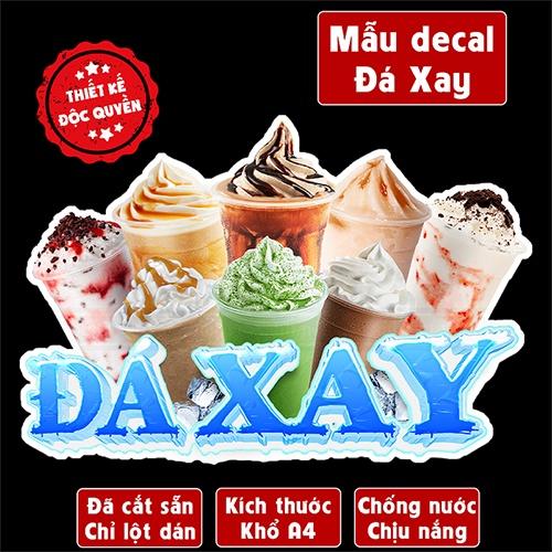 bf51256850454e60b5b21f19b732fd15tplv-o3syd03w52-origin-jpeg.jpeg Decal ĐÁ XAY trang trí quán nước, dán tường cửa tủ kính, xe đẩy, chống nước chịu nắng khổ A4 21x29cm, cắt bế sẵn - Ảnh 1